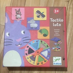 Djeco Tactilo Loto Animal Game